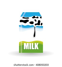 milk design over white background, vector illustration,