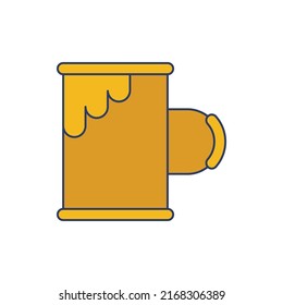 milk drink mug icon vector