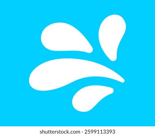 milk drop, milky splashing, milk simple shape, milk waves, milk splashes for advertising dairy products