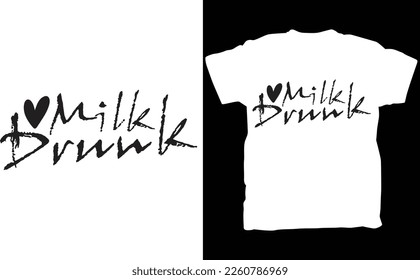 Milk Drunk shirt, Funny Baby, Mother's Day, Breastfeeding, Sublimation Design Downloads