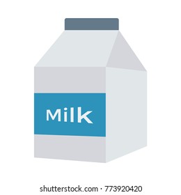  milk flat icon