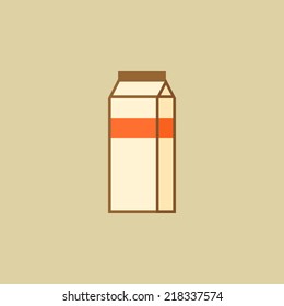 Milk. Food Flat Icon