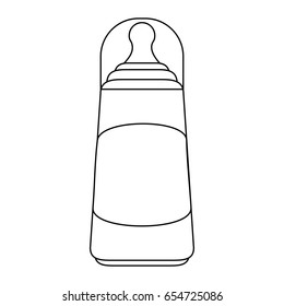 milk formula bottle baby or shower related  icon image 