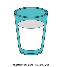 Milk Glass Cup Stock Vector (Royalty Free) 1013452216 | Shutterstock