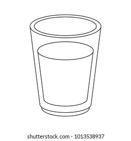 Milk glass cup