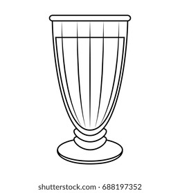 milk glass icon 