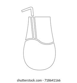 milk glass icon
