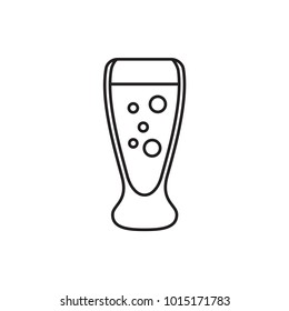 milk glass icon illustration isolated vector sign symbol