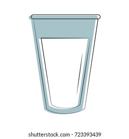 milk in glass icon image 