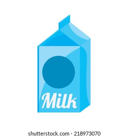 milk graphic design , vector illustration