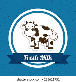 milk graphic design , vector illustration
