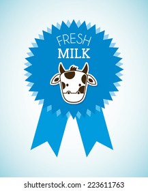milk graphic design , vector illustration