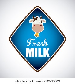 milk graphic design , vector illustration