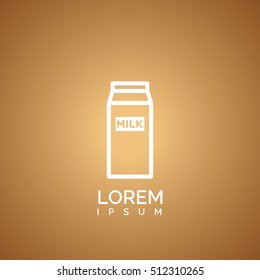 milk icon design