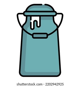 Icono de la leche plantilla de diseño ilustración vector ilustración Símbolo aislado