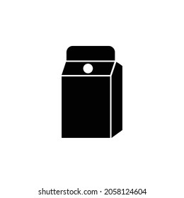 icono de leche, vector de bebida, ilustración alimentaria