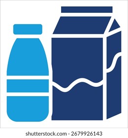 Elemento de icono de leche para el diseño