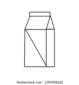 Milk icon. Element of eating for mobile concept and web apps icon. Outline, thin line icon for website design and development, app development