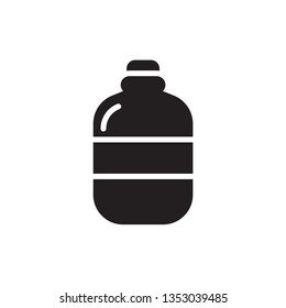 milk icon glyph outline flat