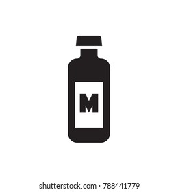 milk icon illustration isolated vector sign symbol