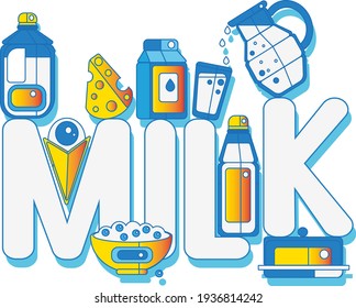 milk icon isolated bottle vector