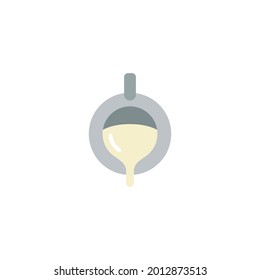milk Icon Isolated On White Background 