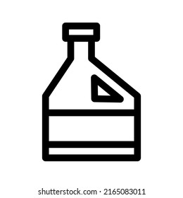 milk icon or logo isolated sign symbol vector illustration - high quality black style vector icons
