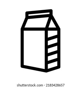 milk icon or logo isolated sign symbol vector illustration - high quality black style vector icons
