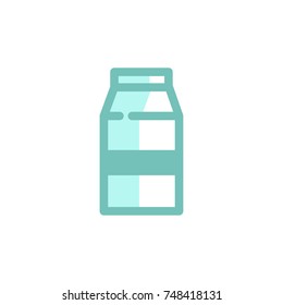 milk icon modern style design