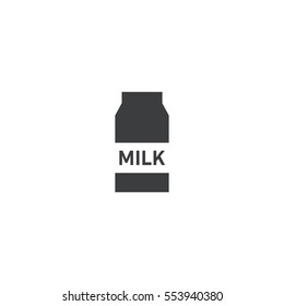 milk icon. sign design