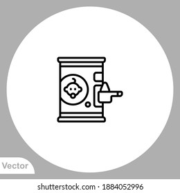 Milk icon sign vector,Symbol, logo illustration for web and mobile
