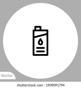 Milk icon sign vector,Symbol, logo illustration for web and mobile