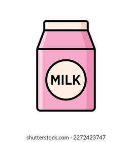 milk icon vector design template in white background