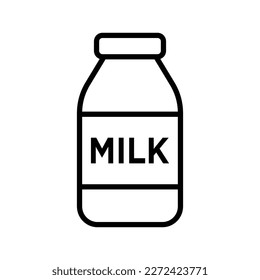 milk icon vector design template in white background