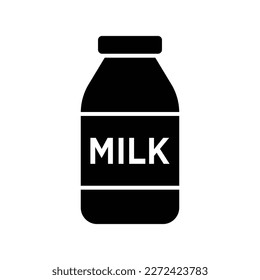 milk icon vector design template in white background