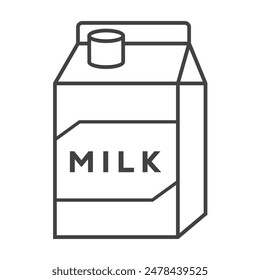 Milk Icon Vektorgrafik Design Vorlage einfach und sauber