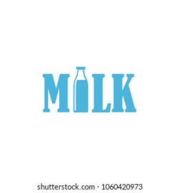milk icon, vector illustration