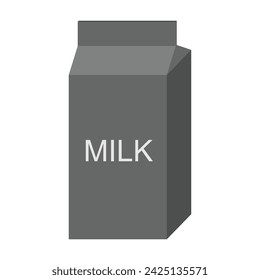icono de leche ilustración vectorial diseño