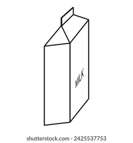 Milchsymbol Vektor Illustration Design