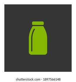 milk icon. Vector illustration EPS 10.