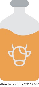 Milk icon vector image. Suitable for mobile application web application and print media.