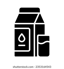 milk icon for your website, mobile, presentation, and logo design.