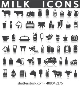 Milk icons