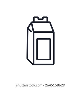 milk icons isolated on White Background. Flat style design