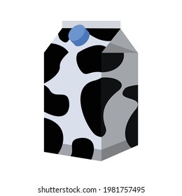 milk illustration and icon, vector