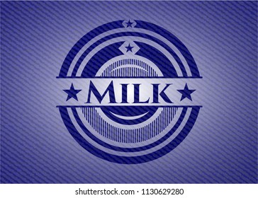 Milk jean background