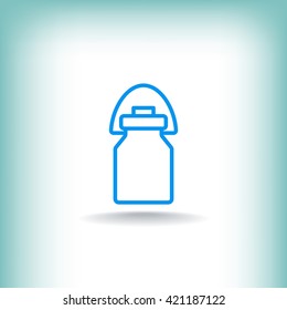 Milk jug icon