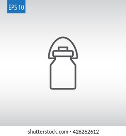 Milk jug icon