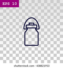 Milk jug icon