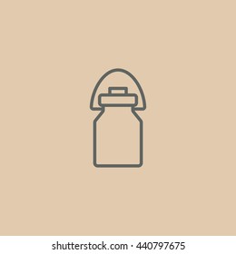 Milk jug icon